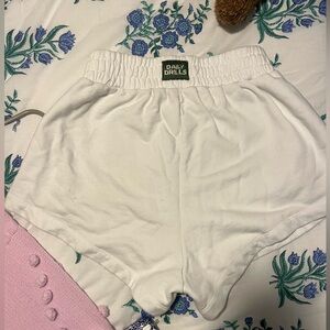 Daily Drills White Super Shorts XS/S